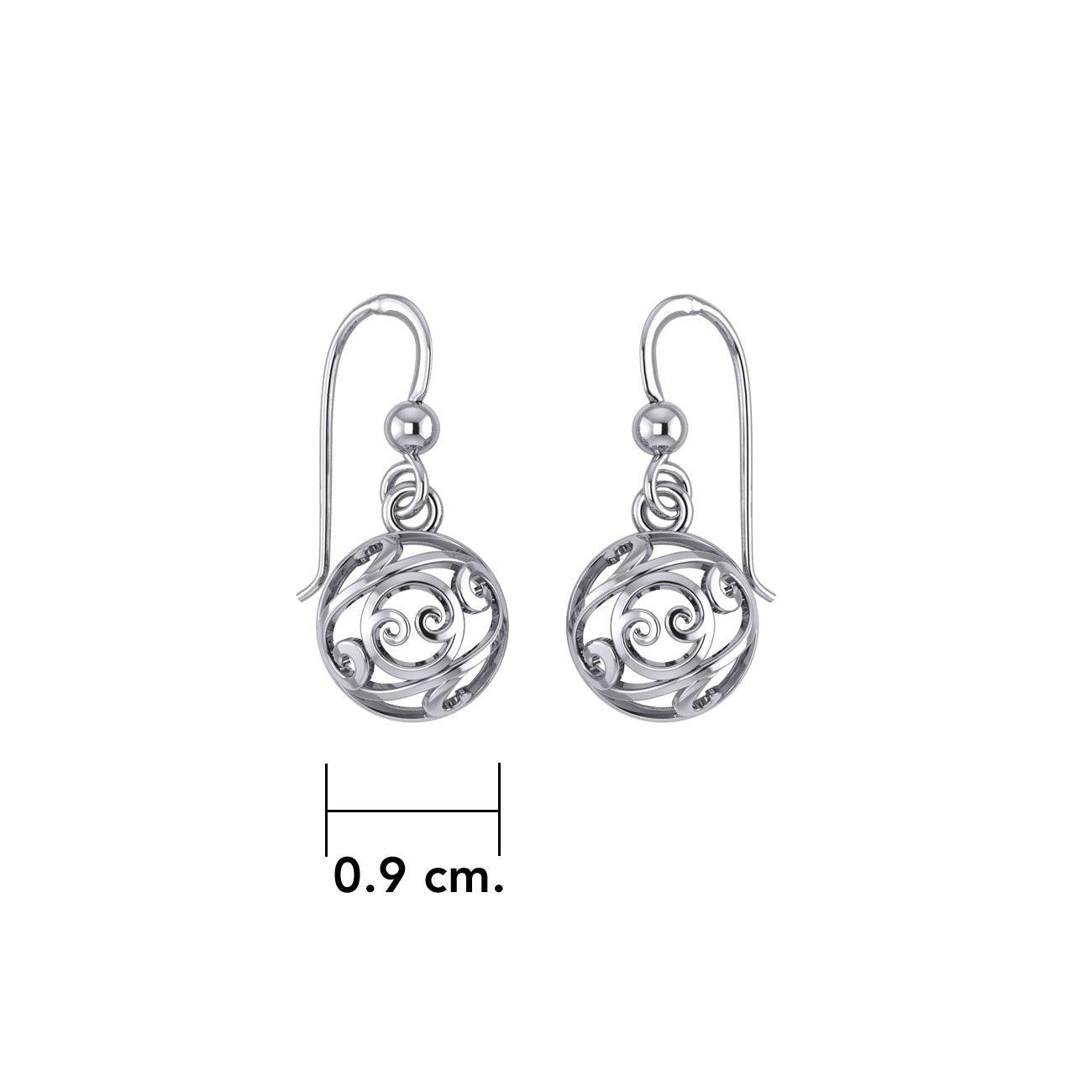 Hollow Ball Filigree Earrings TE448 - Jewelry