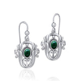 Tulip Gemstone Earrings TE595 - Jewelry