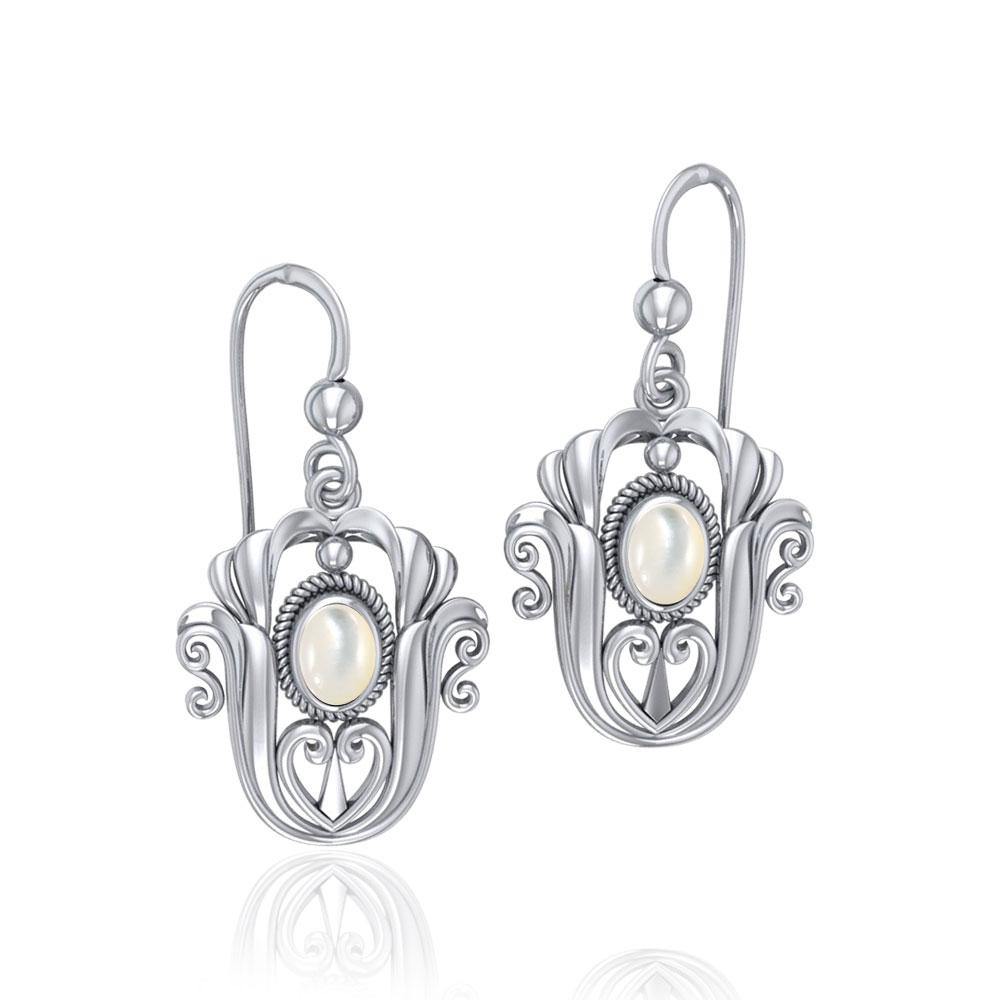 Tulip Gemstone Earrings TE595 - Jewelry