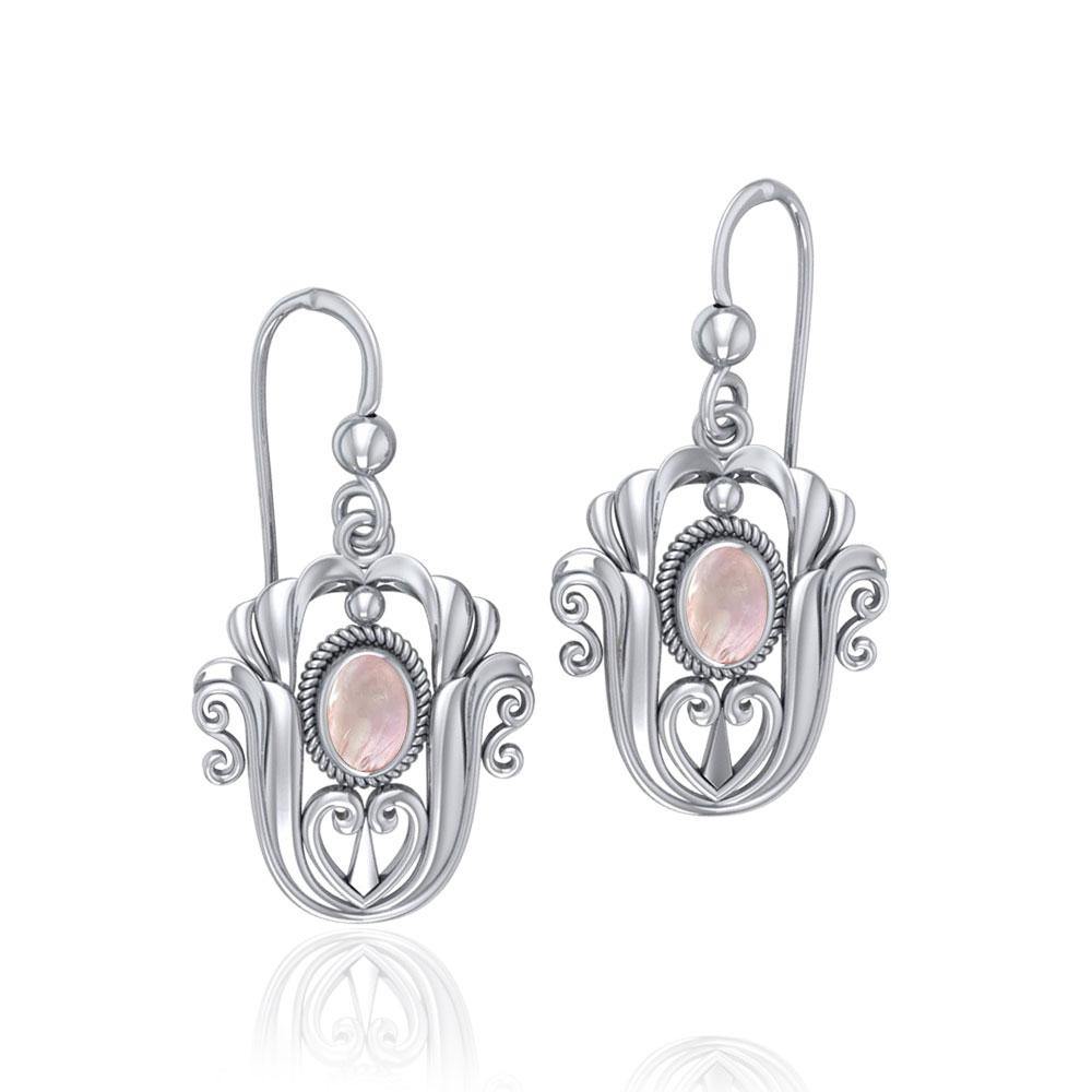 Tulip Gemstone Earrings TE595 - Jewelry