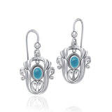Tulip Gemstone Earrings TE595 - Jewelry