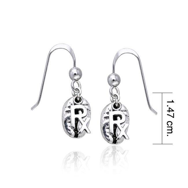 Rx Coffee Bean Earrings TE604 - Jewelry