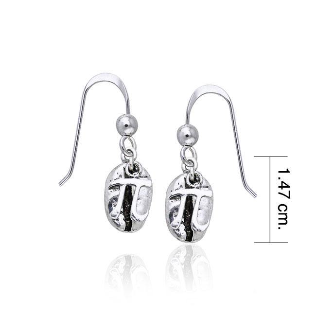 Coffee Bean Earrings TE613 - Jewelry