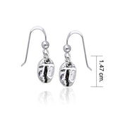 Coffee Bean Earrings TE613 - Jewelry