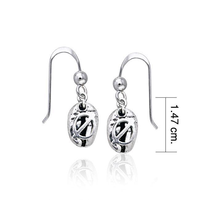 Coffee Bean Earrings TE615 - Jewelry