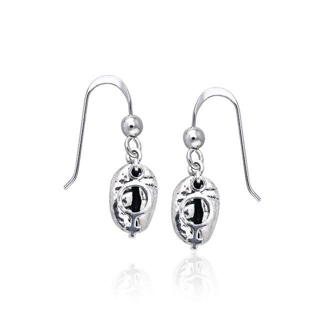 Coffee Bean Earrings TE616 - Jewelry
