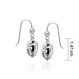 Coffee Bean Earrings TE616 - Jewelry
