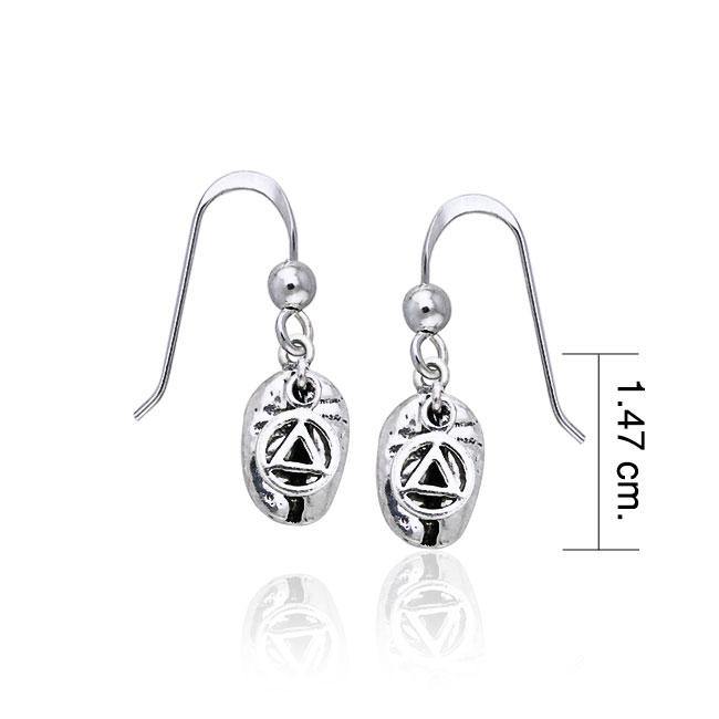 Coffee Bean Earrings TE618 - Jewelry