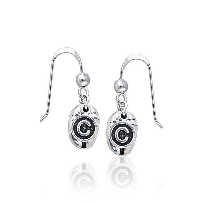 Coffee Bean Earrings TE621 - Jewelry