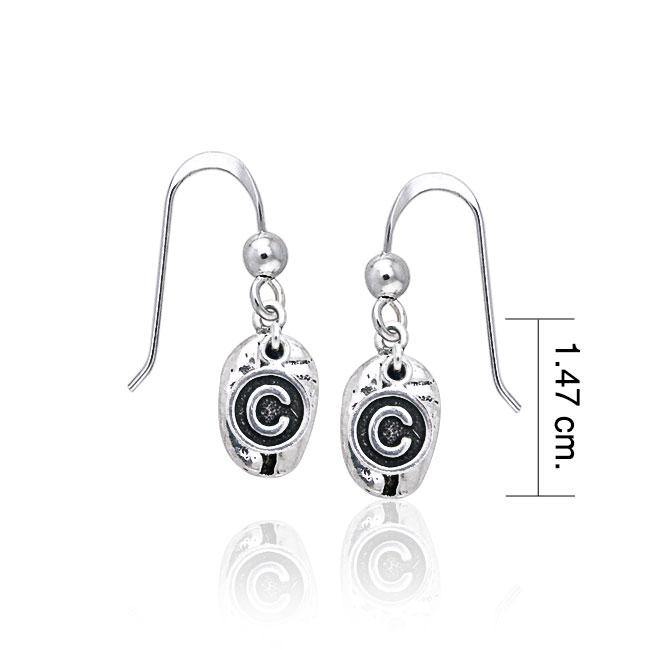 Coffee Bean Earrings TE621 - Jewelry