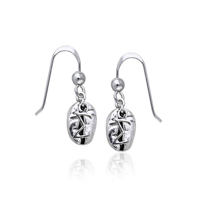 Coffee Bean Earrings TE624 - Jewelry