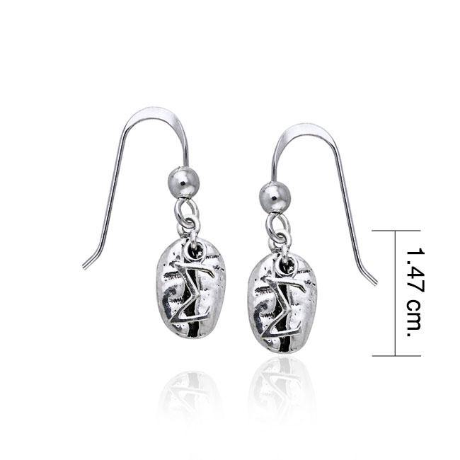 Coffee Bean Earrings TE624 - Jewelry