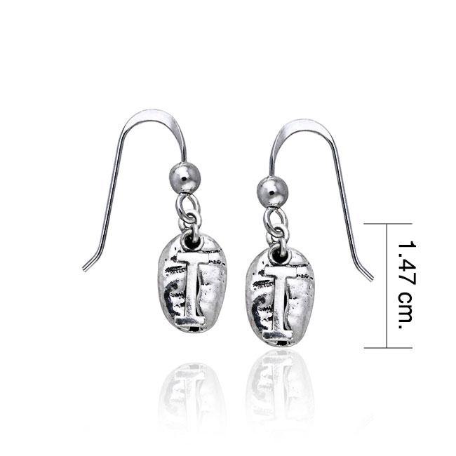 Coffee Bean Earrings TE626 - Jewelry