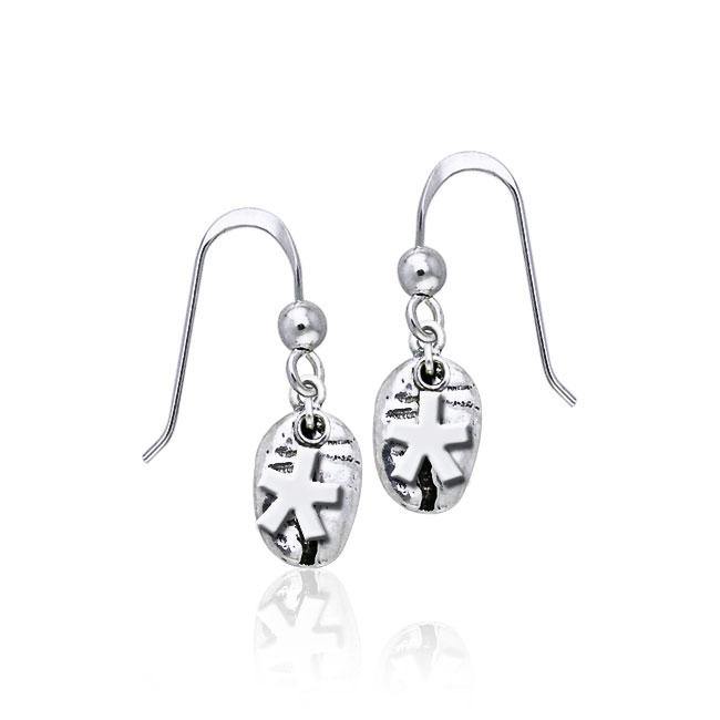 Coffee Bean Earrings TE627 - Jewelry