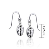 Coffee Bean Earrings TE631 - Jewelry