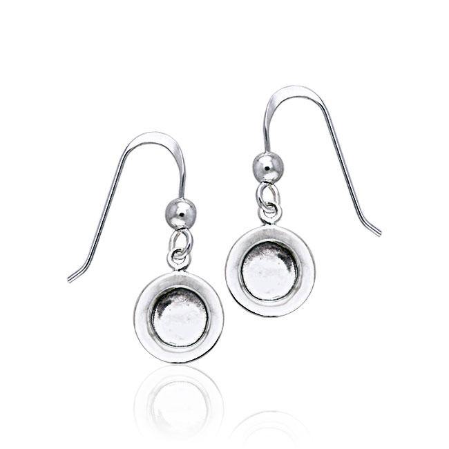 Coffee Bean Earrings TE635 - Jewelry