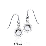 Coffee Bean Earrings TE635 - Jewelry
