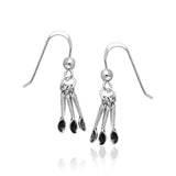 Cafe Spoon Silver Earrings TE642 - Jewelry