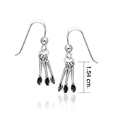 Cafe Spoon Silver Earrings TE642 - Jewelry
