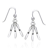 Cafe Knife Sterling Silver Earrings TE644
