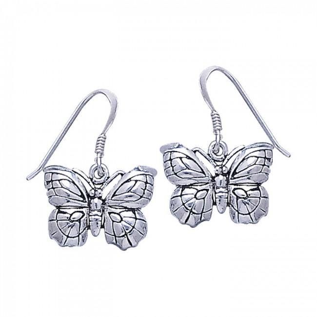 Butterfly Silver Earing TE770 - Jewelry