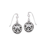 Shamrock Sterling Silver Earrings TE890