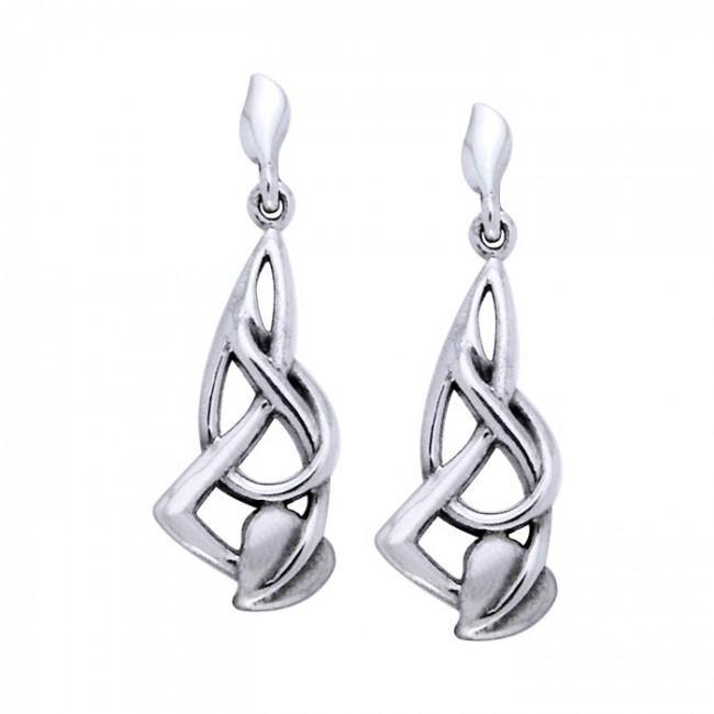 Leaf Earrings TE933 - Jewelry