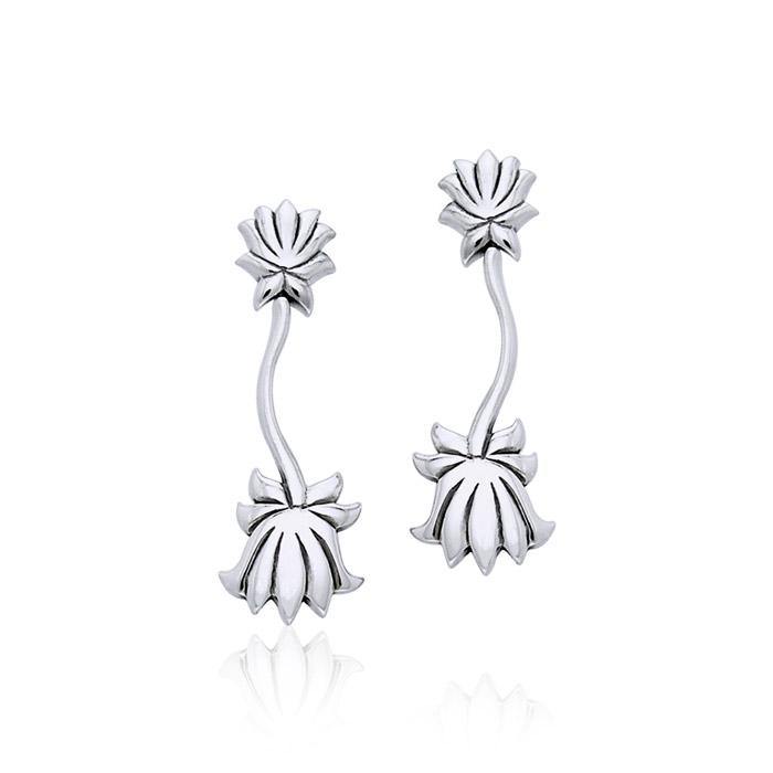Citta Lotus Earrings TER1012 - Jewelry