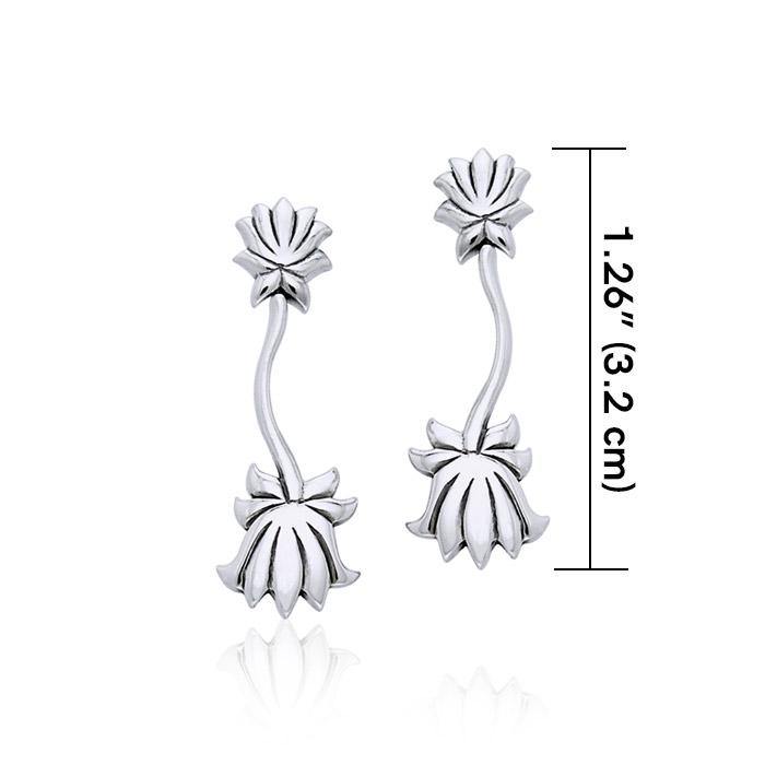 Citta Lotus Earrings TER1012 - Jewelry