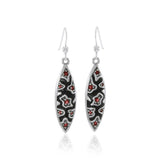 Safari Inspired Silver Earrings with Gemstones TER1177 - Jewelry