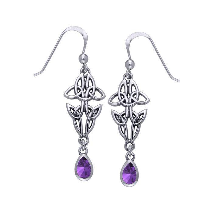 Celtic Shield Knot Earrings TER120 - Jewelry