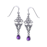 Celtic Shield Knot Earrings TER120 - Jewelry
