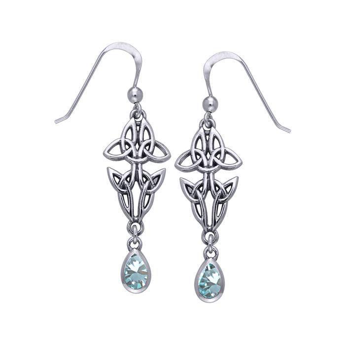 Celtic Shield Knot Earrings TER120 - Jewelry