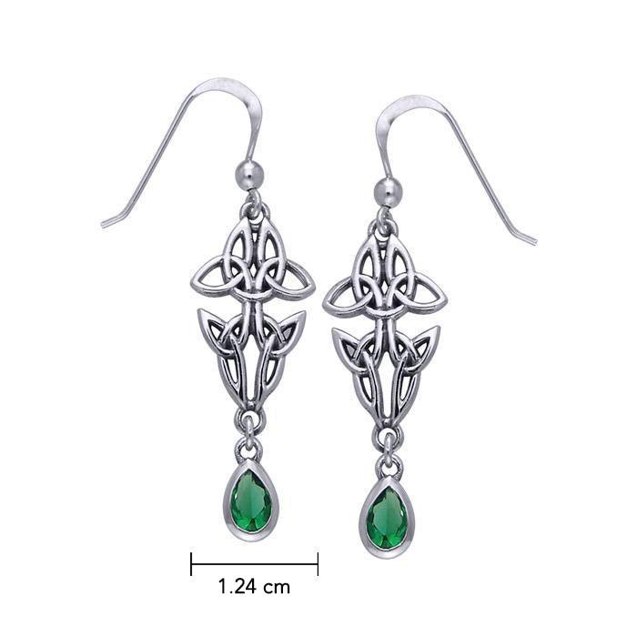 Celtic Shield Knot Earrings TER120 - Jewelry