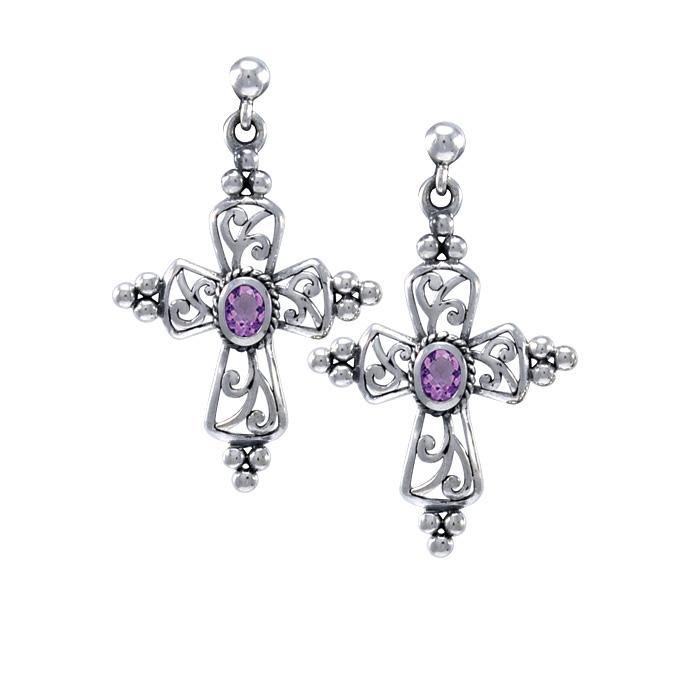 Fashion Cross Earrings TER1240 - Jewelry