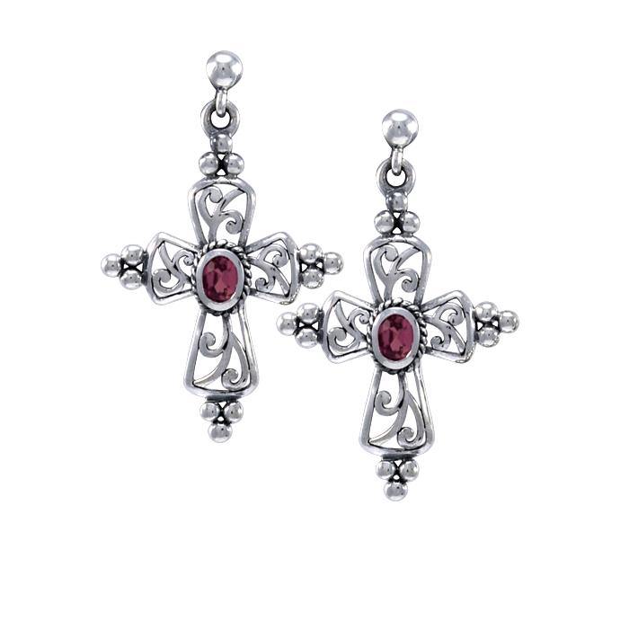 Fashion Cross Earrings TER1240 - Jewelry