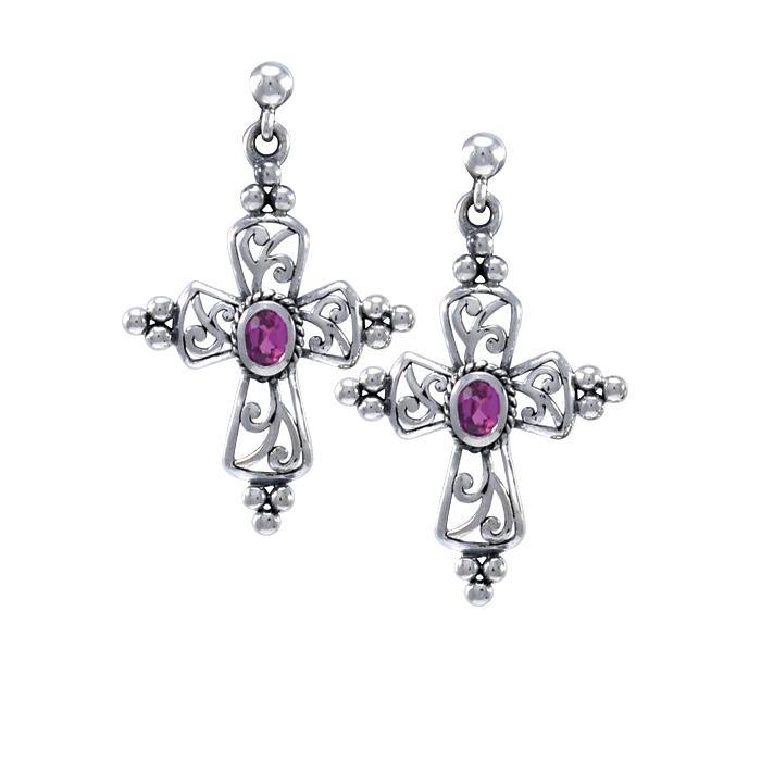 Fashion Cross Earrings TER1240 - Jewelry