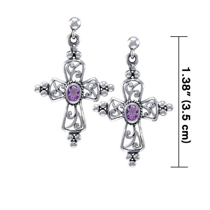 Fashion Cross Earrings TER1240 - Jewelry