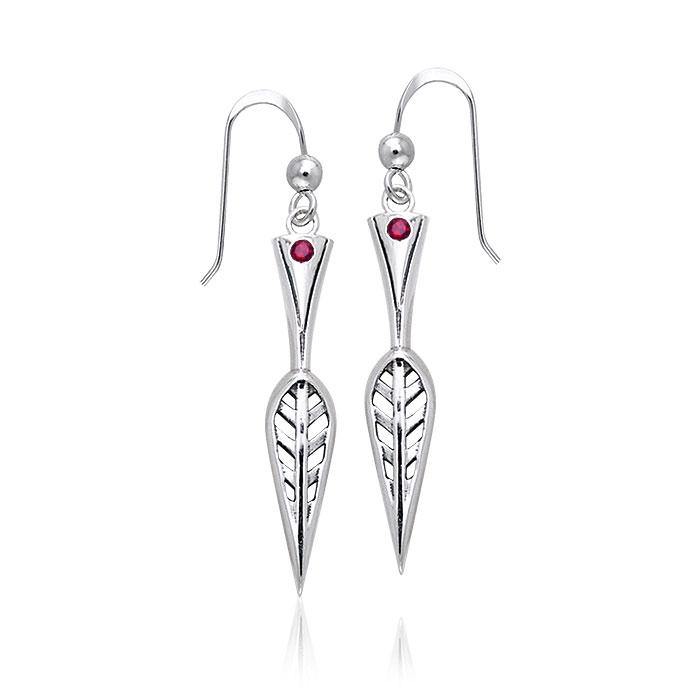 Art Deco Silver Earrings TER152 - Jewelry