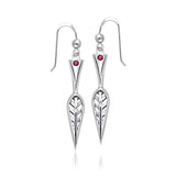 Art Deco Silver Earrings TER152 - Jewelry