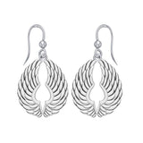 Sterling Silver Angel Wings Earrings TER1828 - Jewelry