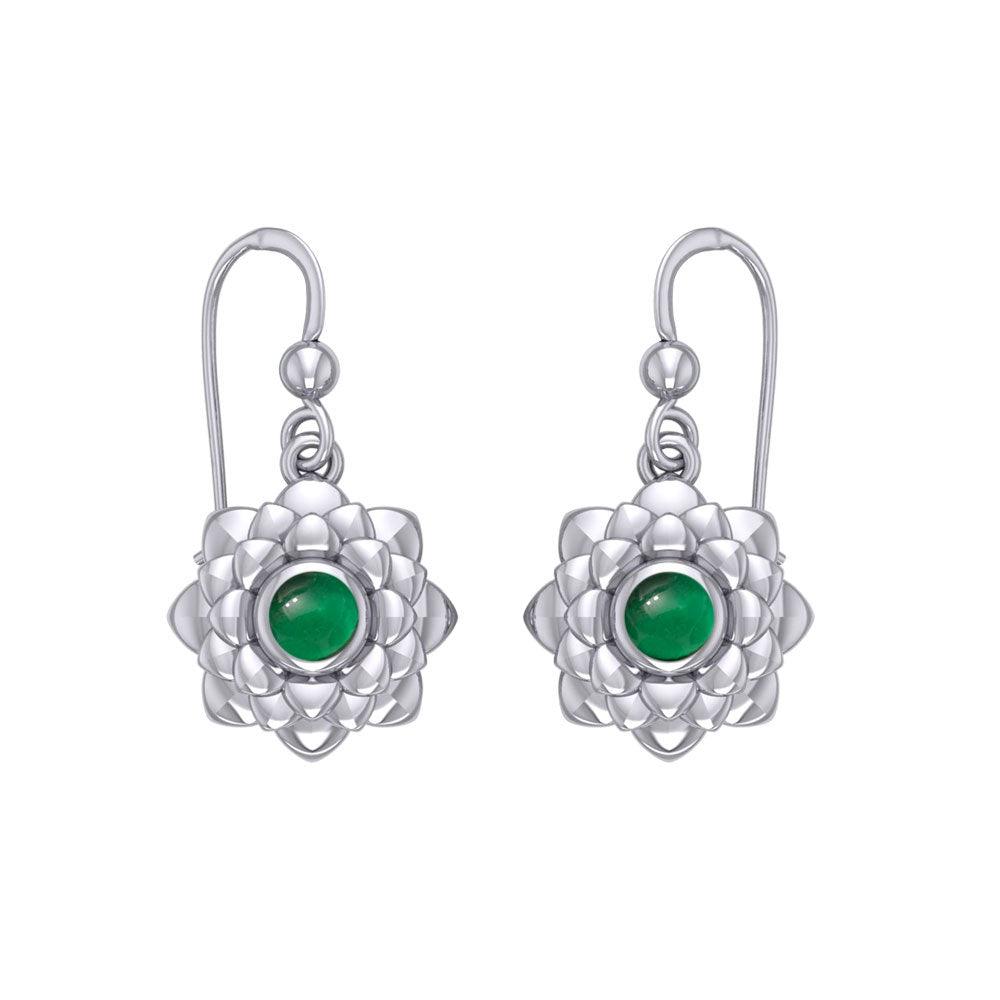Sahasrara Crown Chakra Sterling Silver Earrings TER2045 - Jewelry