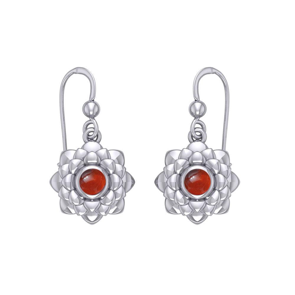 Sahasrara Crown Chakra Sterling Silver Earrings TER2045 - Jewelry