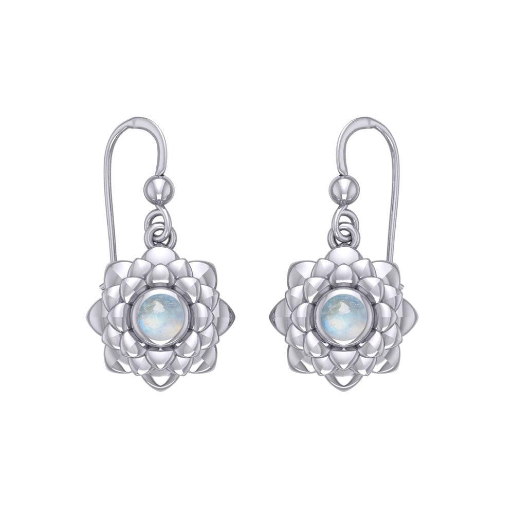 Sahasrara Crown Chakra Sterling Silver Earrings TER2045 - Jewelry