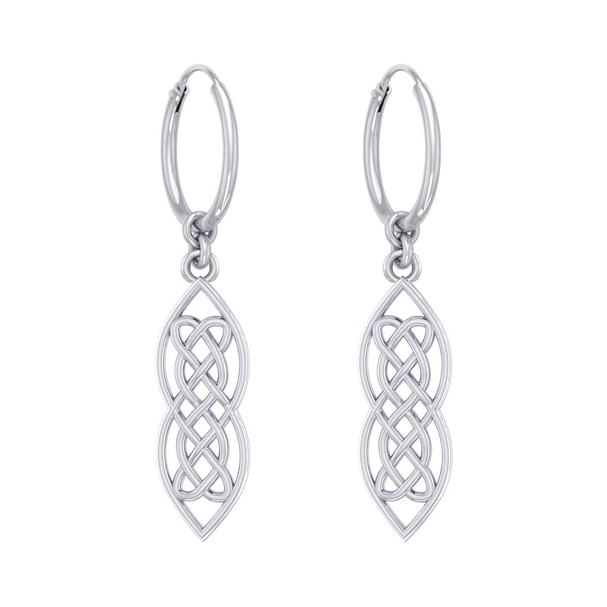 Celtic Entwined Hoop Earrings TER2098 - Jewelry