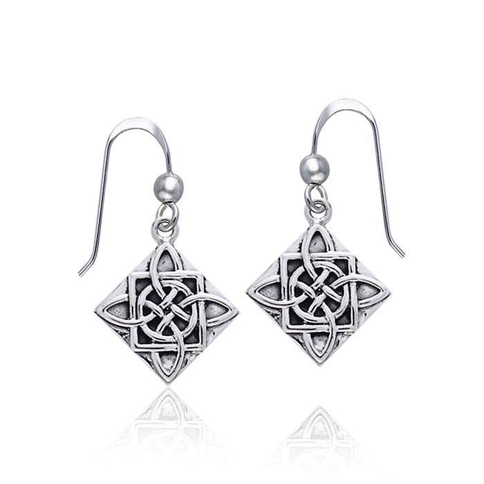 Celtic Knotwork Earrings TER373 - Jewelry