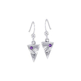 Cave Diving Silver Earrings TER454