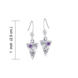 Cave Diving Silver Earrings TER454 - Jewelry