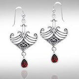 Celtic Maori Silver Earrings TER523 - Jewelry