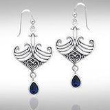 Celtic Maori Silver Earrings TER523 - Jewelry